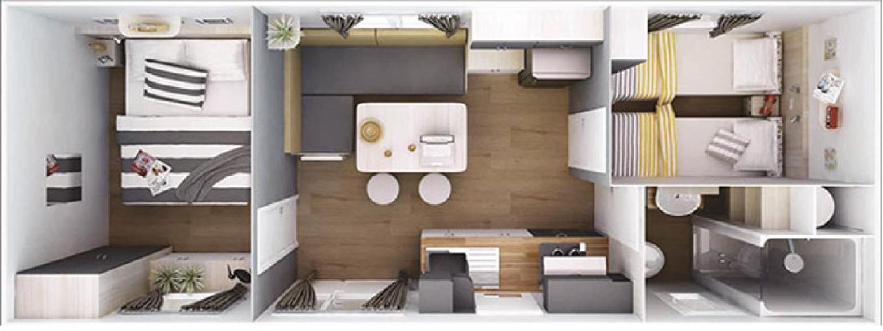 Mobile Homes Peros Zaton  Dış mekan fotoğraf